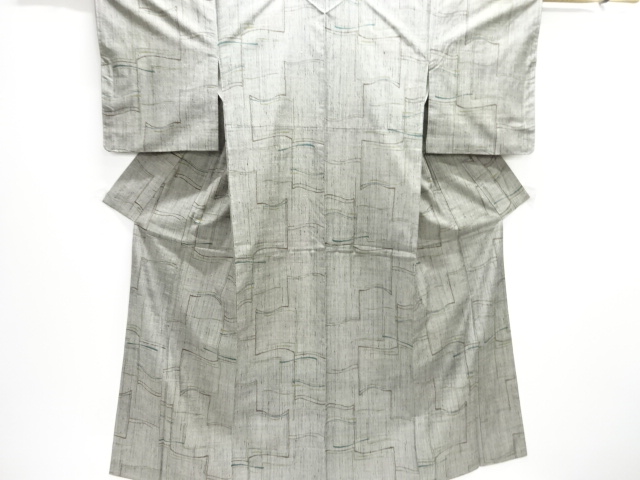 Japanese Kimono / Tsumugi Omeshi Silk